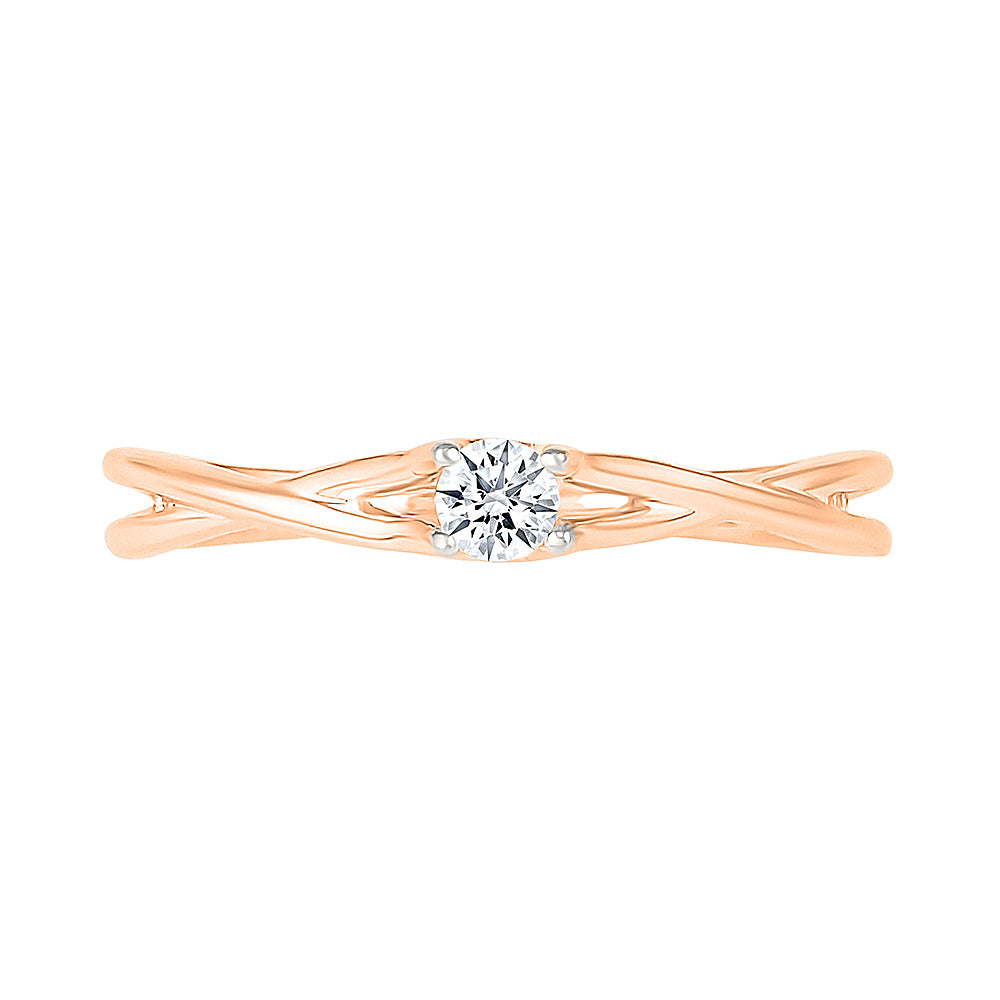 Single Shining Star Diamond Ring