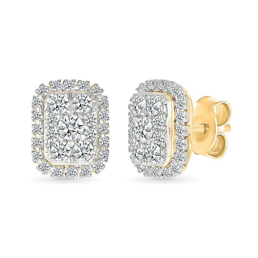 Ear-resistible Diamond Earrings