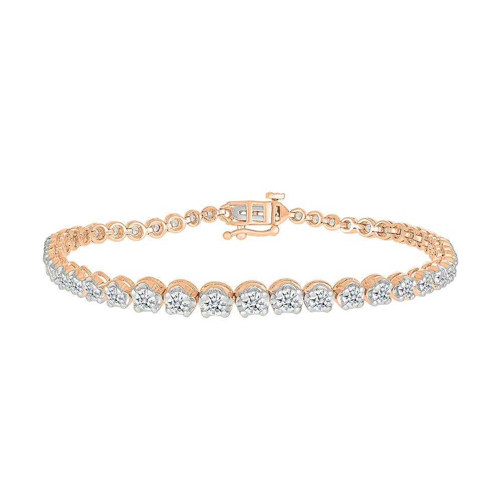 Gold Classic Diamond Studded Bracelet