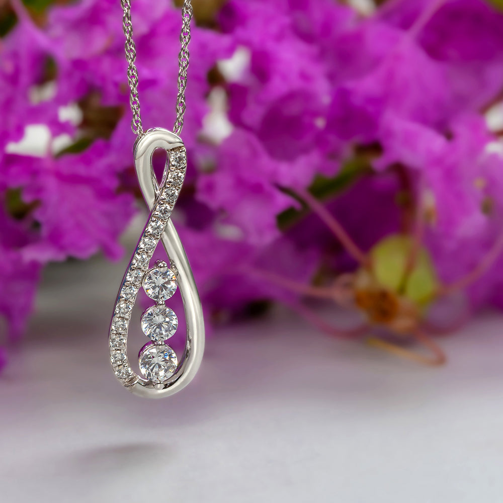 Delicate Diamond Pendant