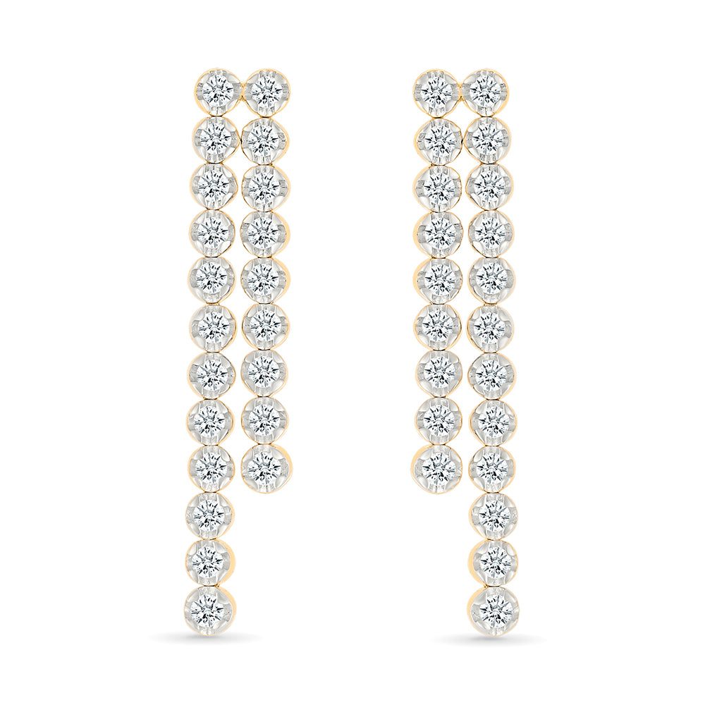 Shining Journey Diamond Hanging Earring