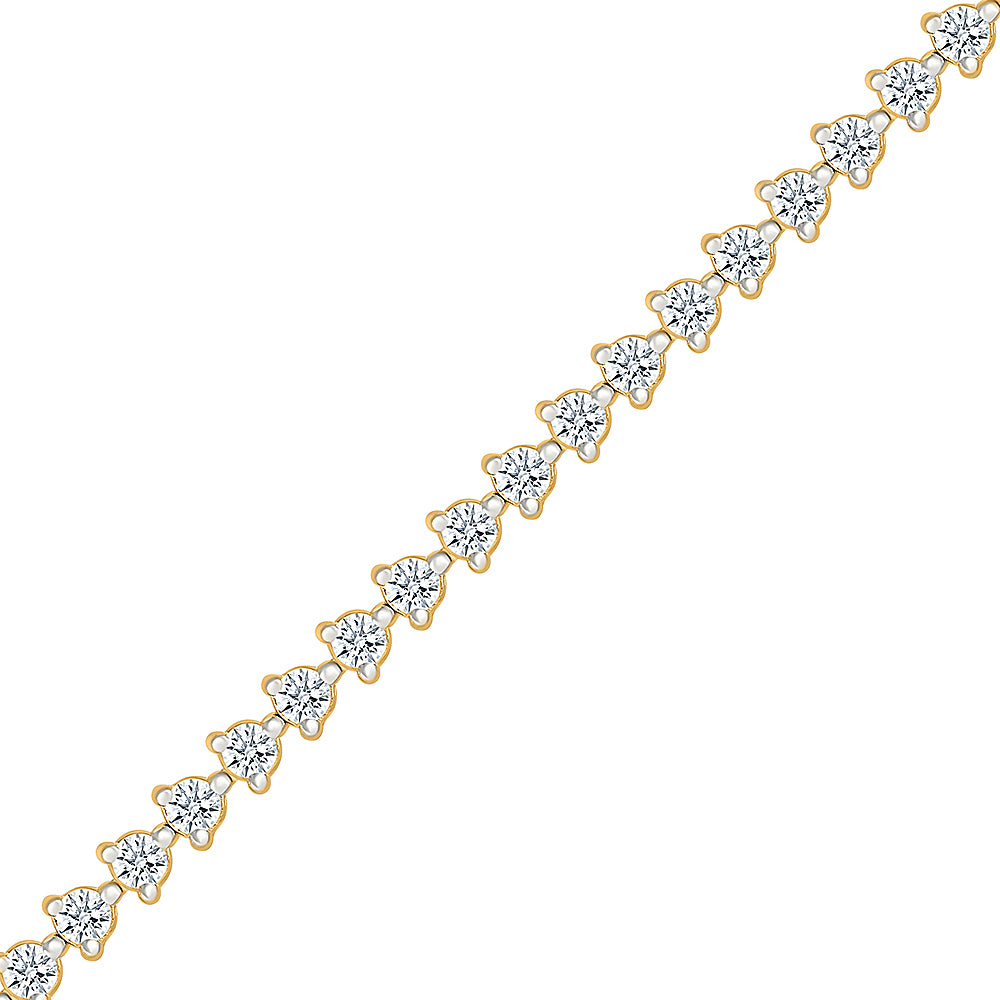 Nirvana Gold & Diamond Bracelet