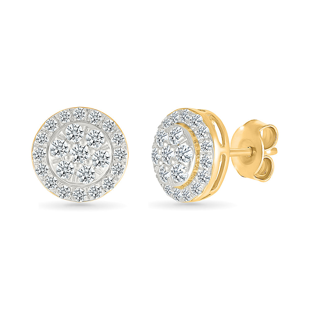 Layla Diamond Stud Earrings