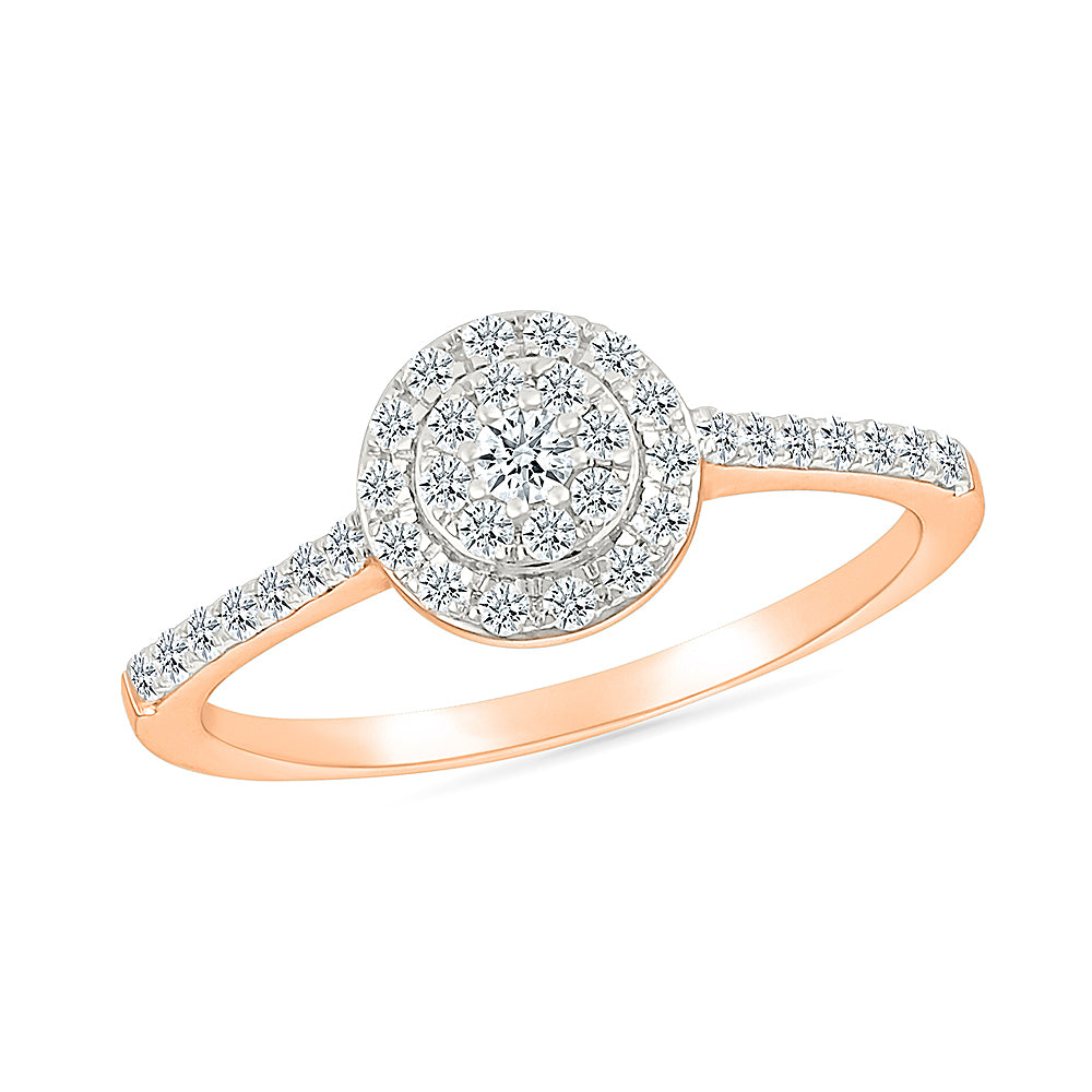 Artistic Sunshine Diamond Ring