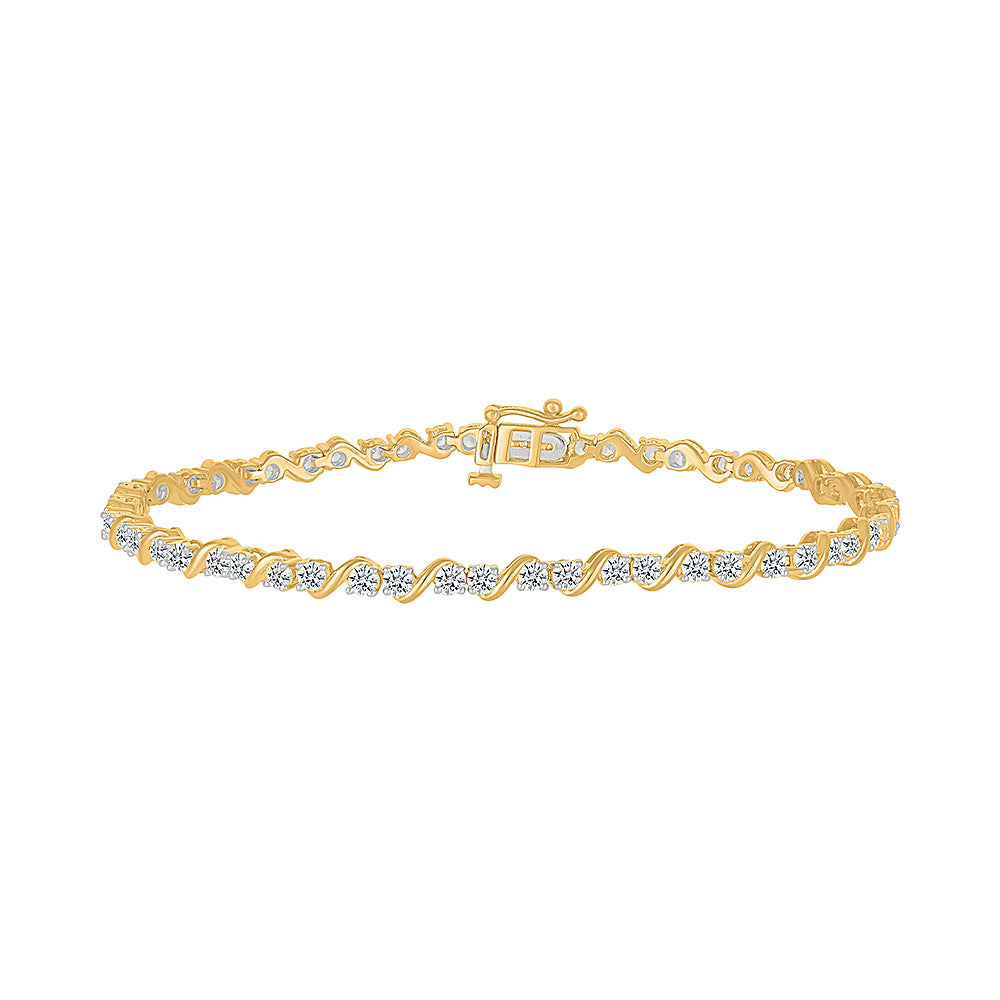 Classic Single Line Diamond Bracelet