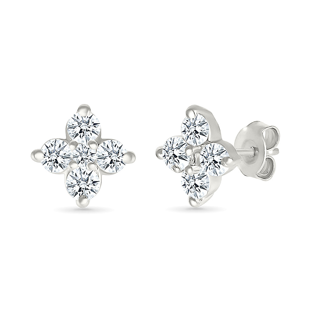 Northstar Diamond Stud Earring