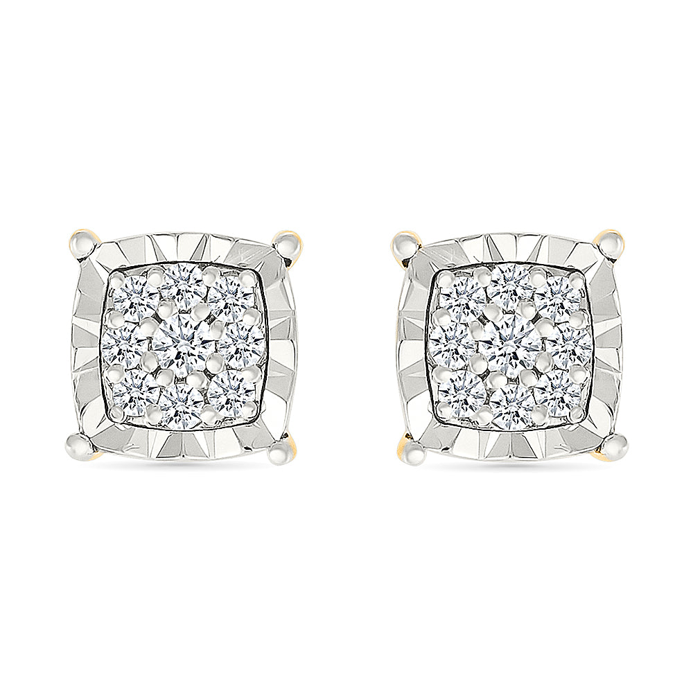 Tia Diamond Stud Earrings