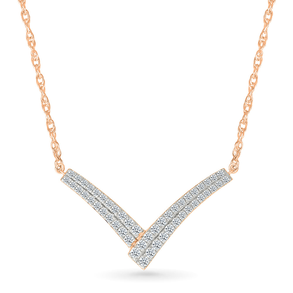 Packed Diamond Necklace