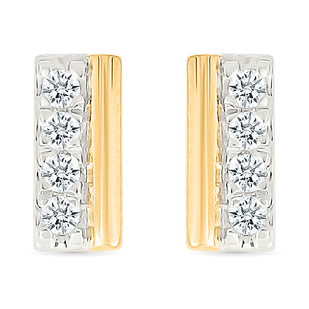 Orsino Gold & Diamond Earrings