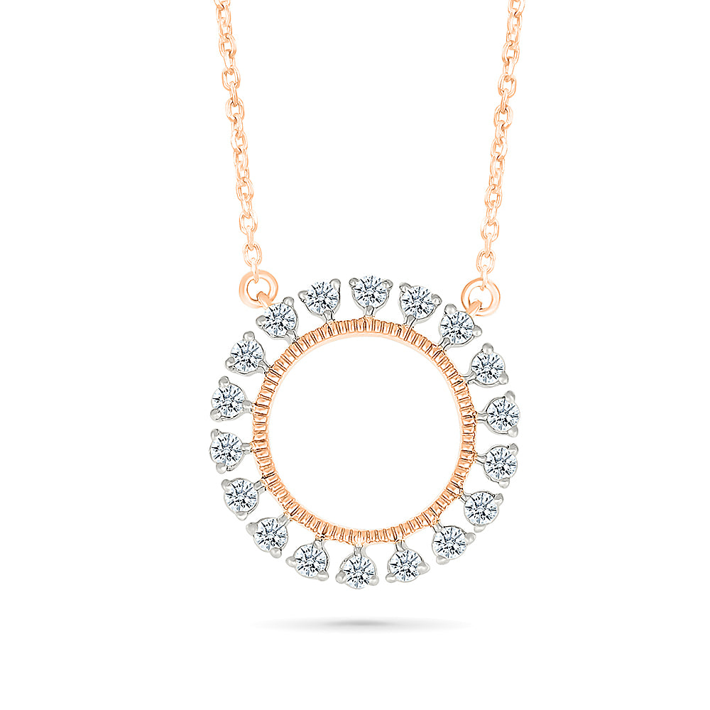 Gealach Gold & Diamond Necklace