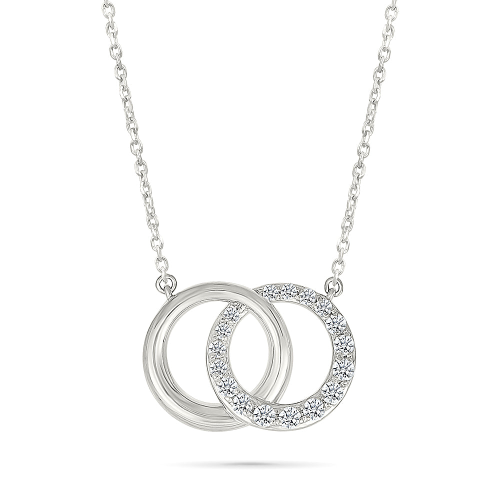 Diamond Love Knot Circle