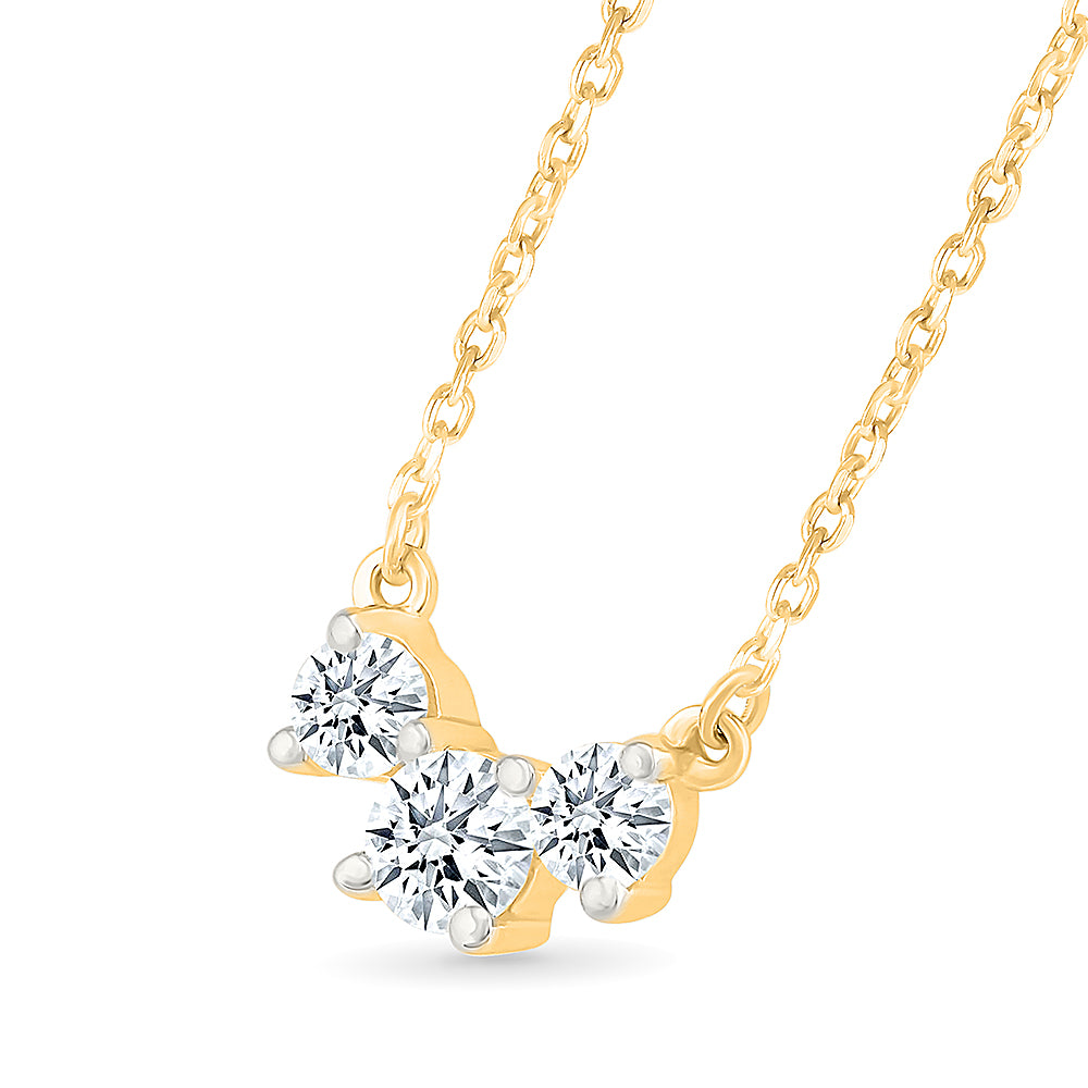 Audrey Diamond Necklace