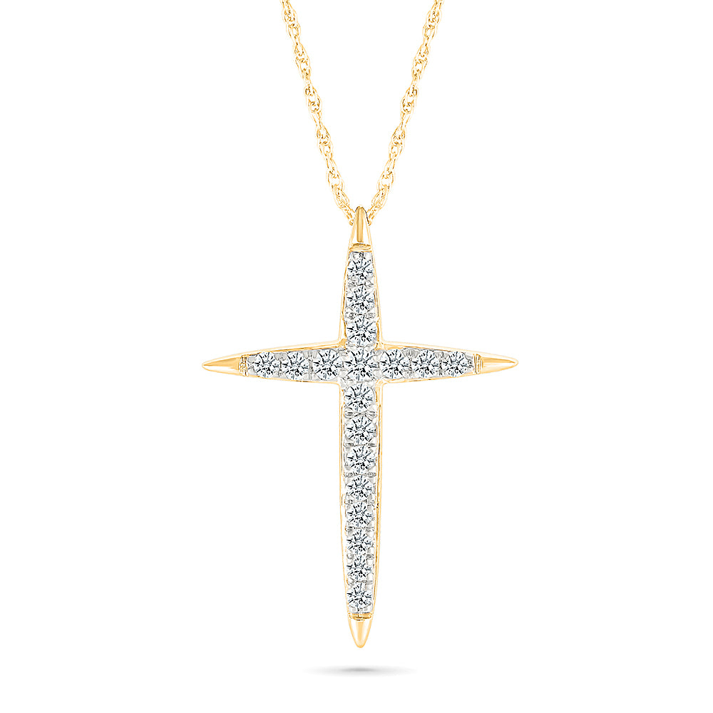 Sparkling Cross Pendant