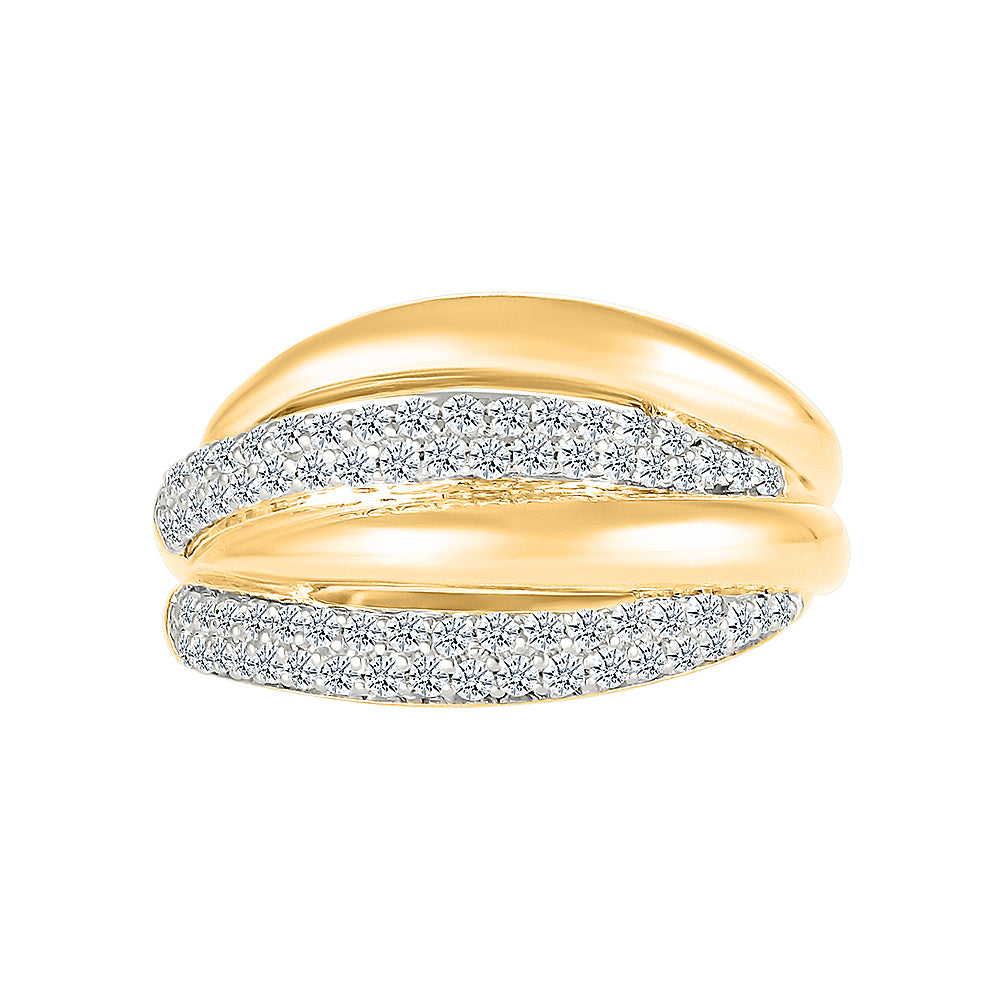 Forever Diamond Flowing Ring