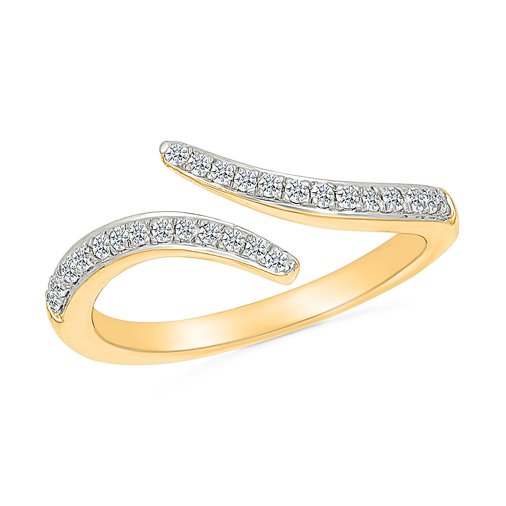 Entwine Diamond Finger Ring