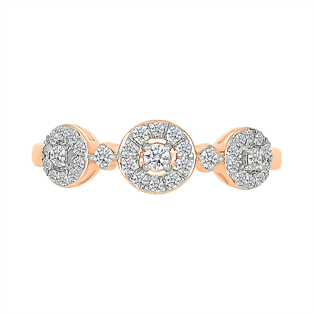 Graceful Gold & Diamond Ring