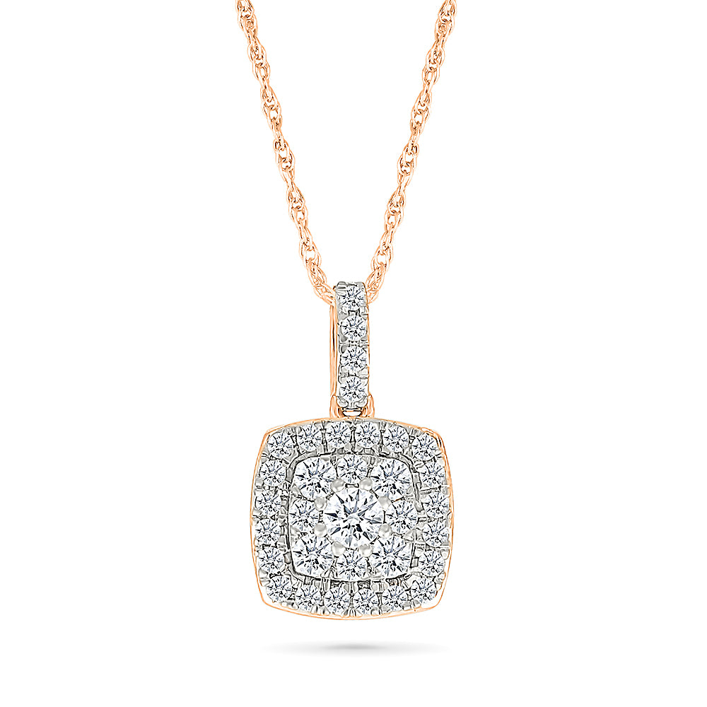 Gratia Gold & Diamond Pendant