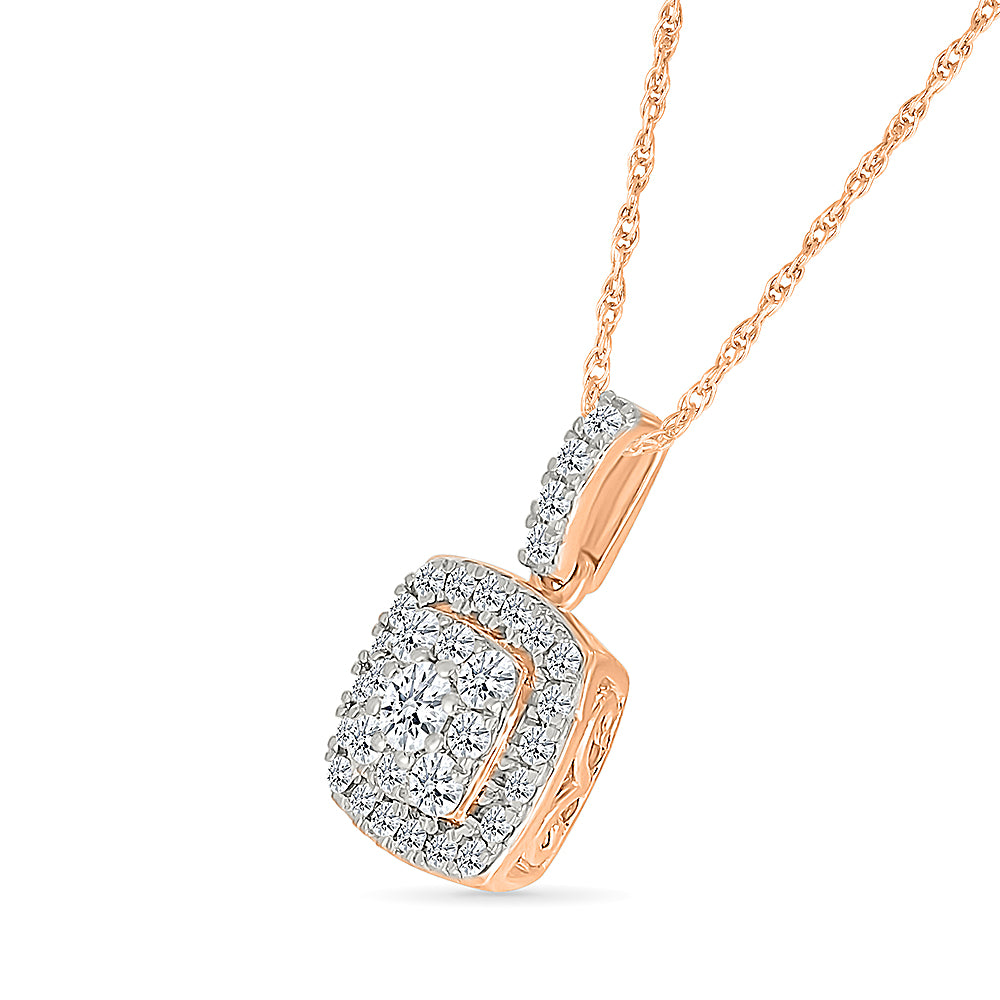 Gratia Gold & Diamond Pendant