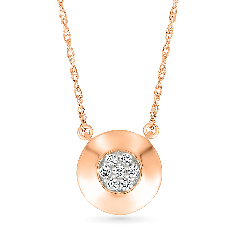 The Charm Gold Diamond Necklace