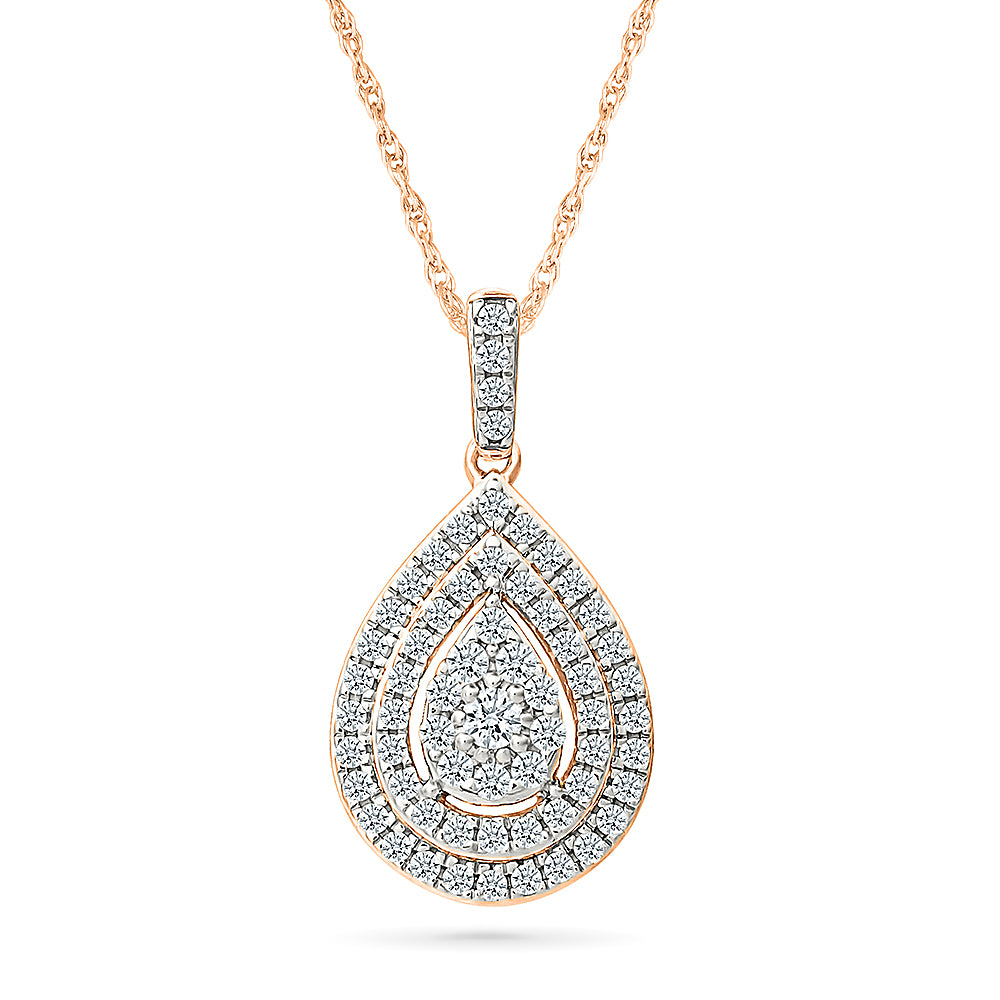 Affluence Gold & Diamond Pendant