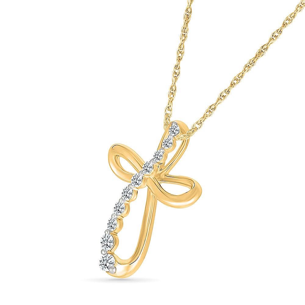 Bonum Gold & Diamond Pendant