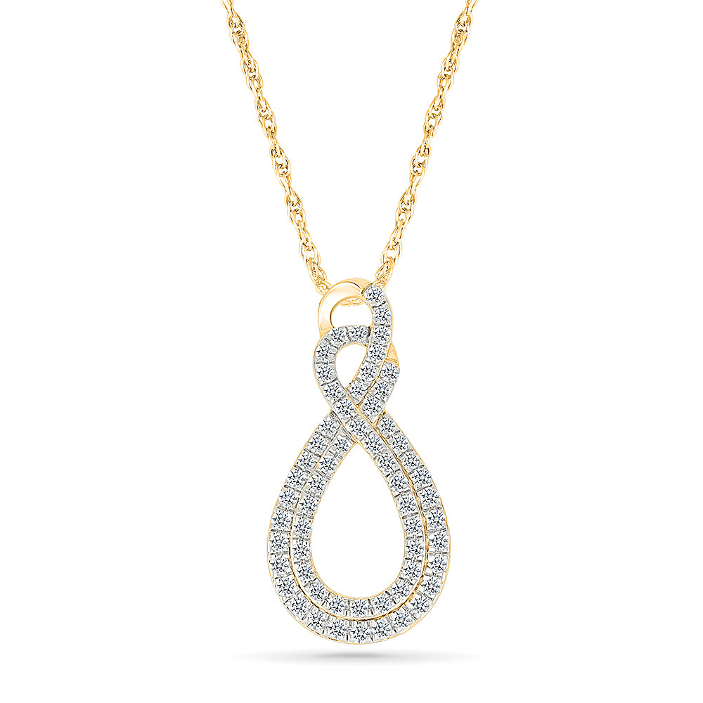 Hana Gold & Diamond Pendant