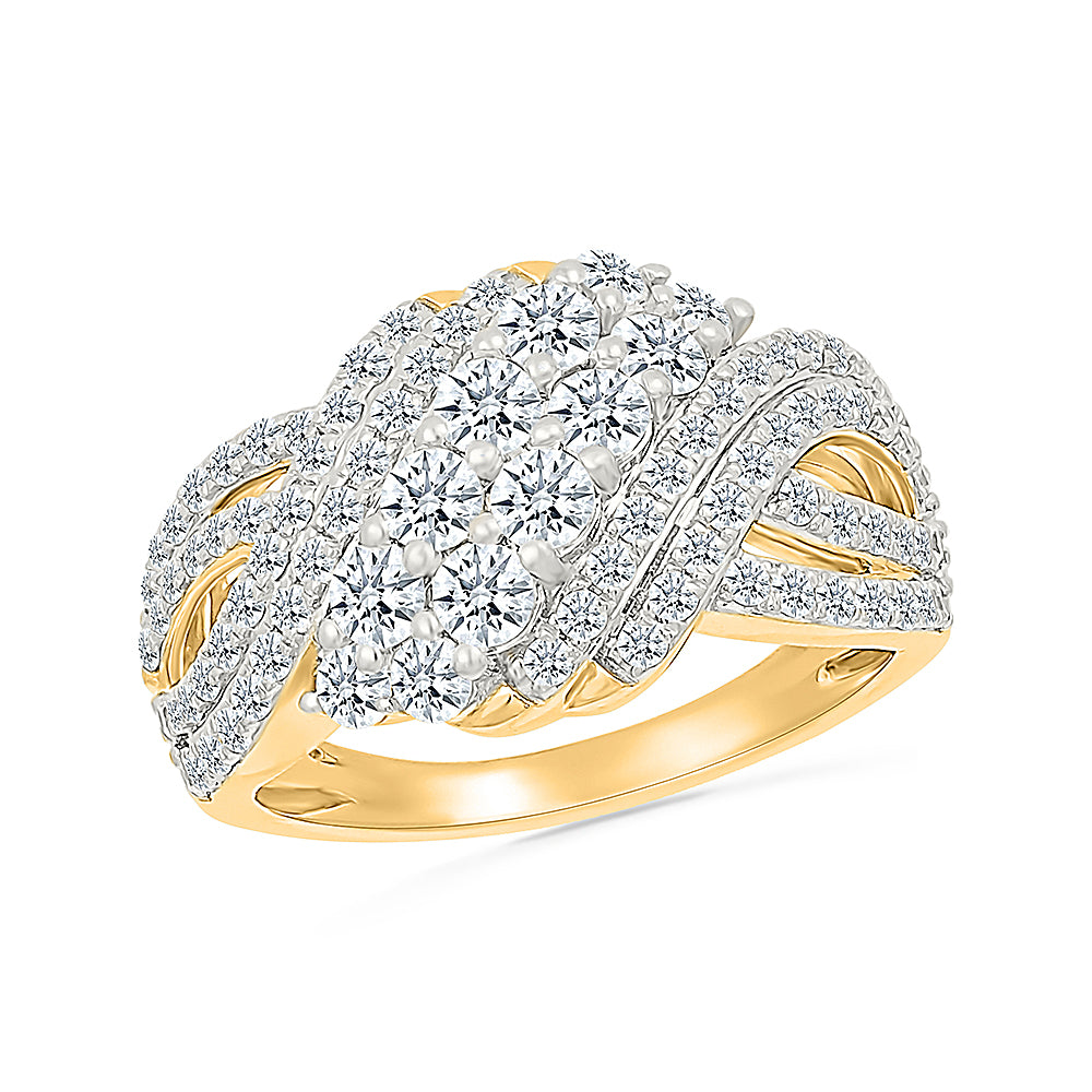 Party Pulse Diamond Ring