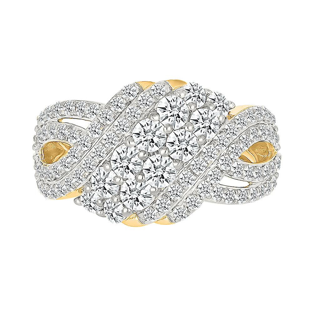 Party Pulse Diamond Ring