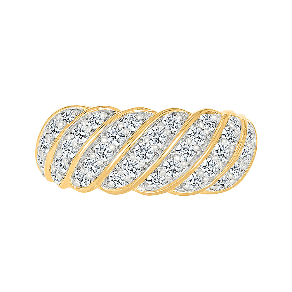 Celine Majestic Diamond Band Ring