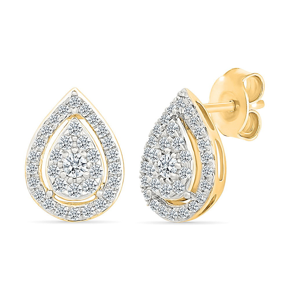 Timeless Gold & Diamond Studs