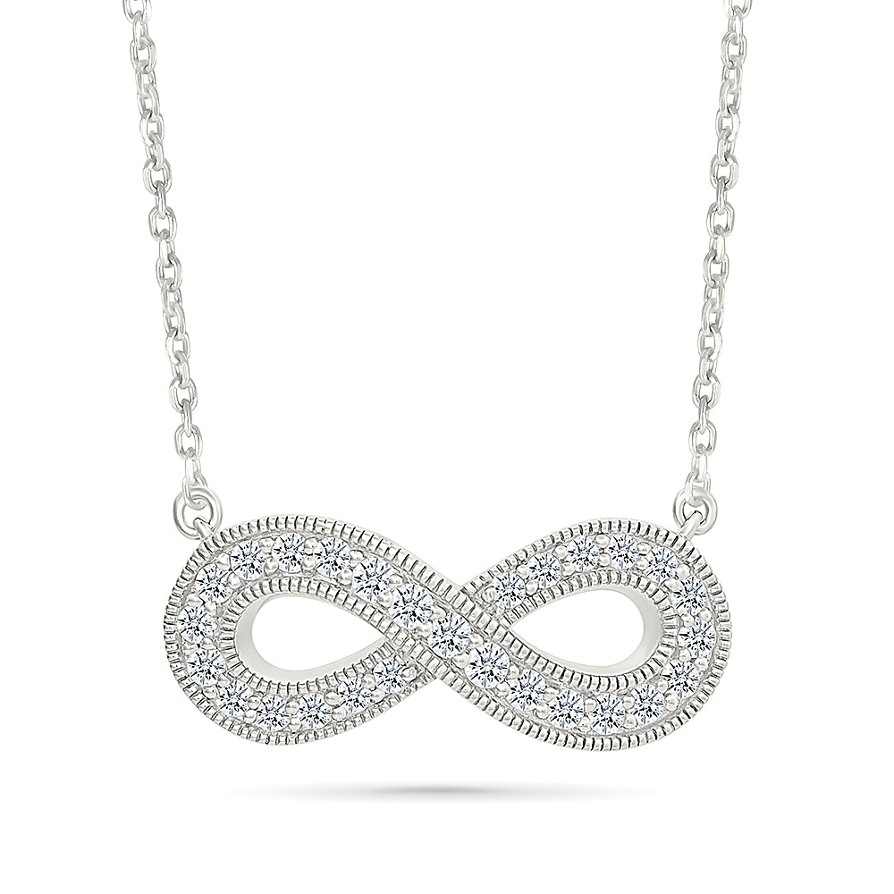 Forever Infinity Gold & Diamond Necklace