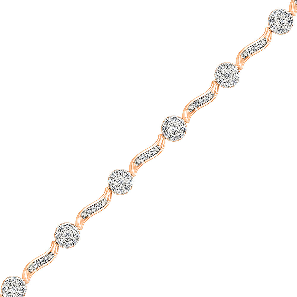 Mia Gold & Diamond Bracelet