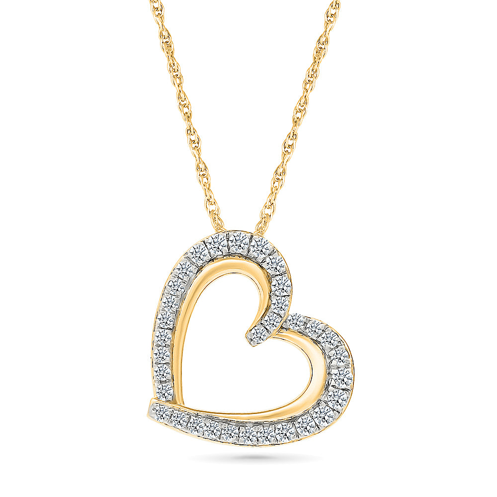 Fidem Gold & Diamond Pendant