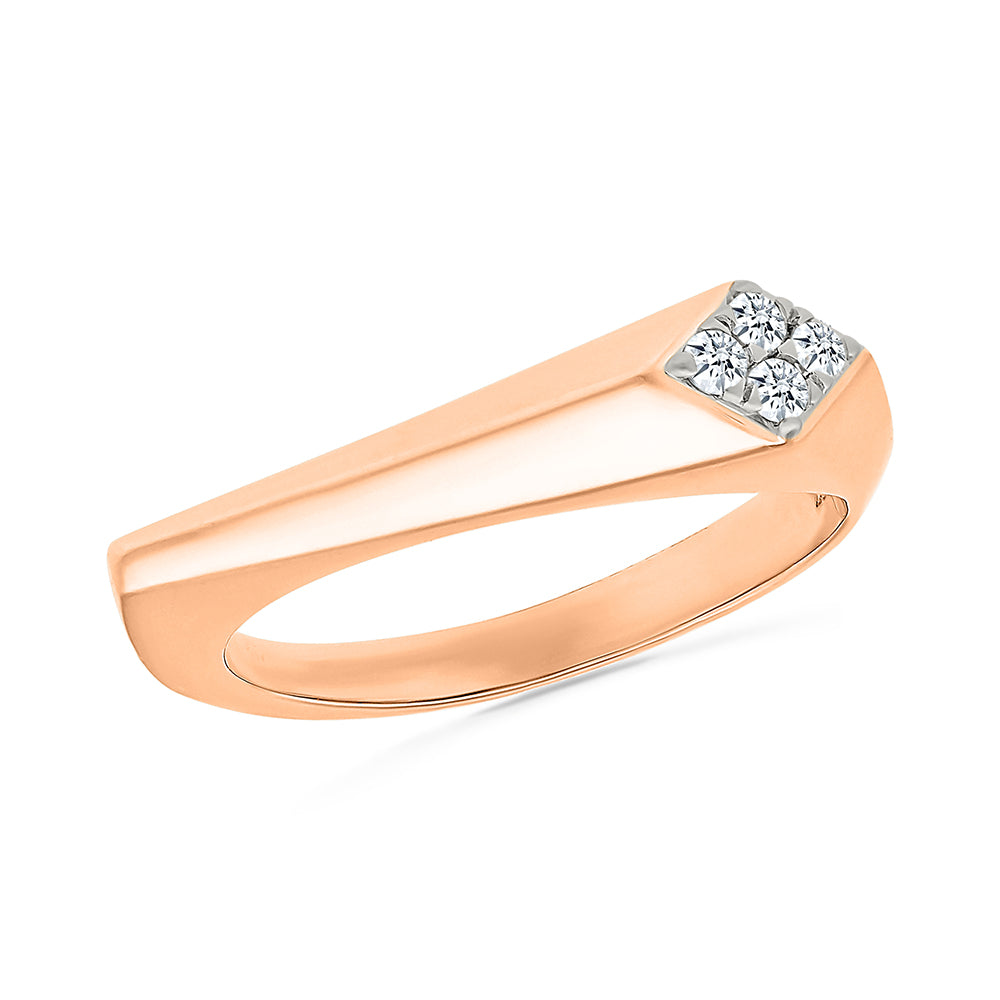 Heartfelt Gold & Diamond Rings