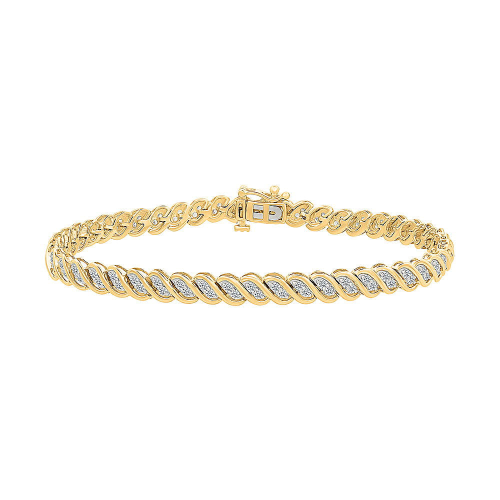 Emma Gold & Diamond Bracelet