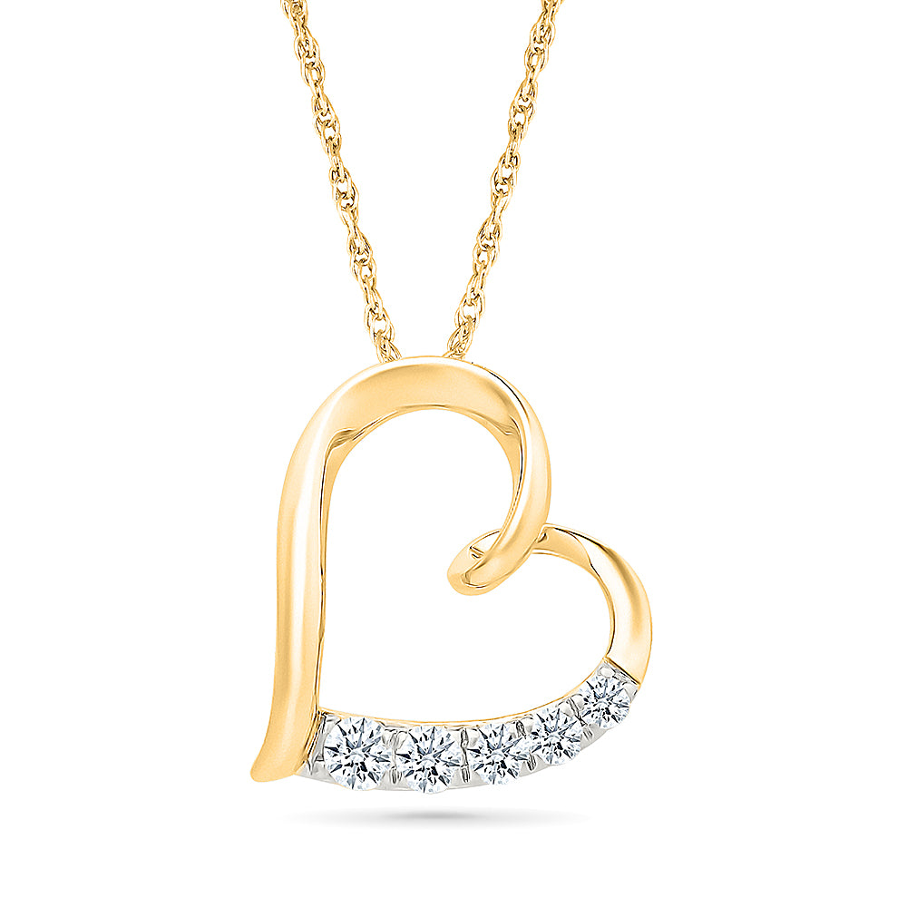 Aleatifa Gold & Diamond Pendant