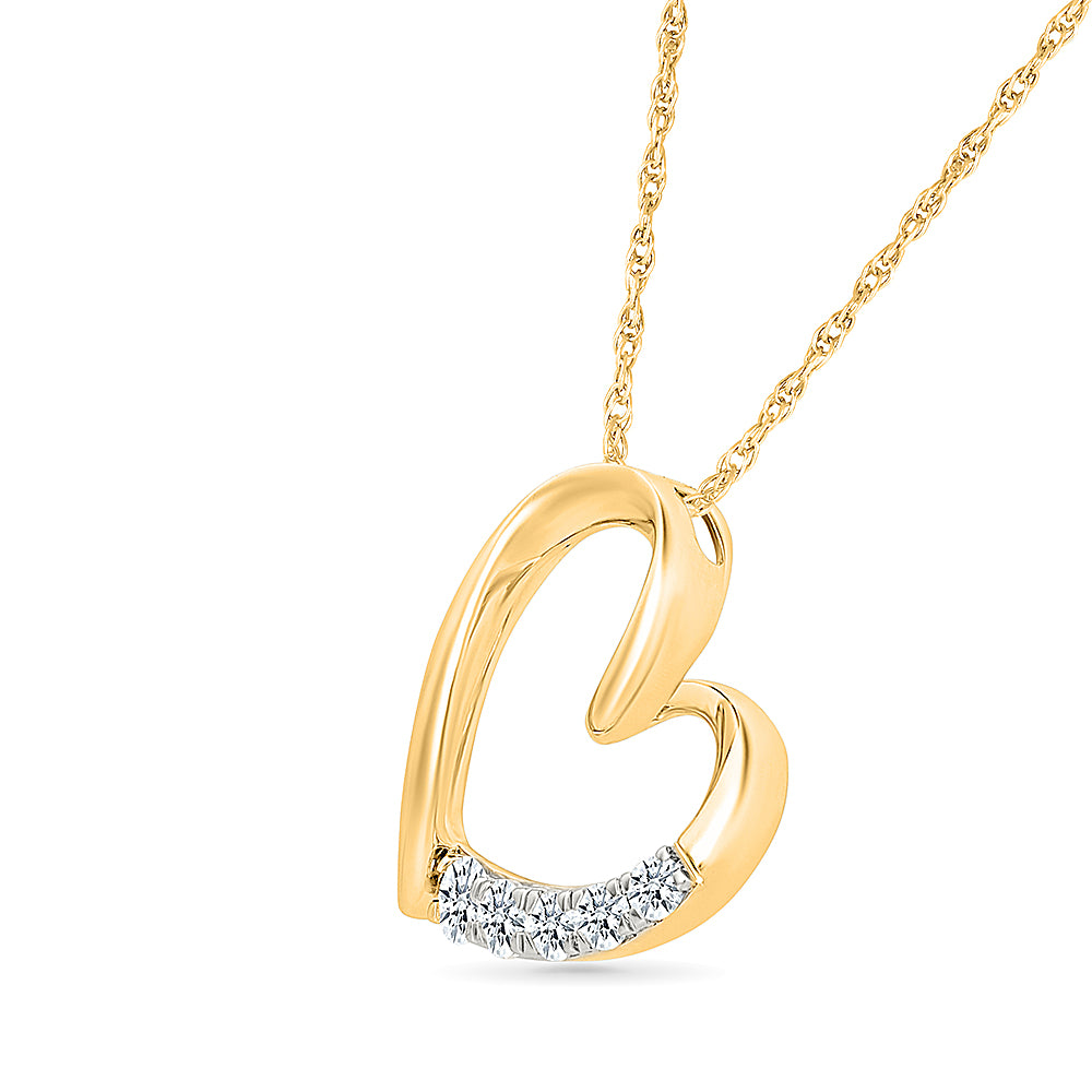 Aleatifa Gold & Diamond Pendant