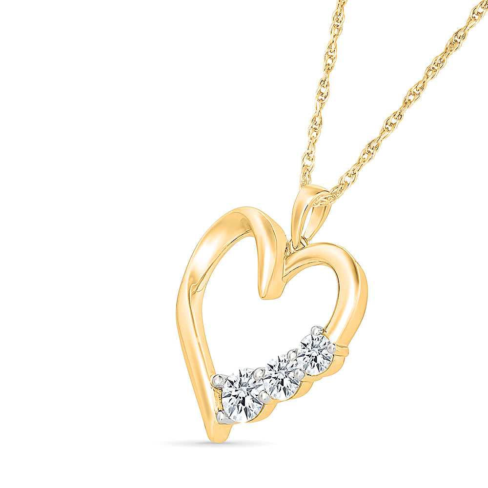 Aleatf Gold & Diamond Pendant