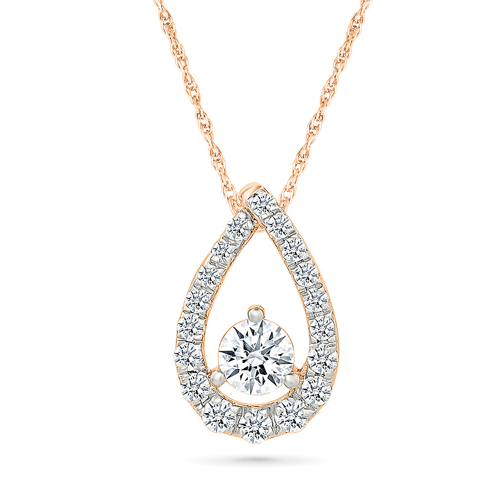 Mudhish Gold & Diamond Pendant