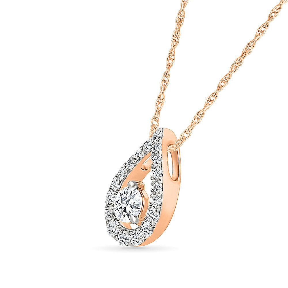 Mudhish Gold & Diamond Pendant