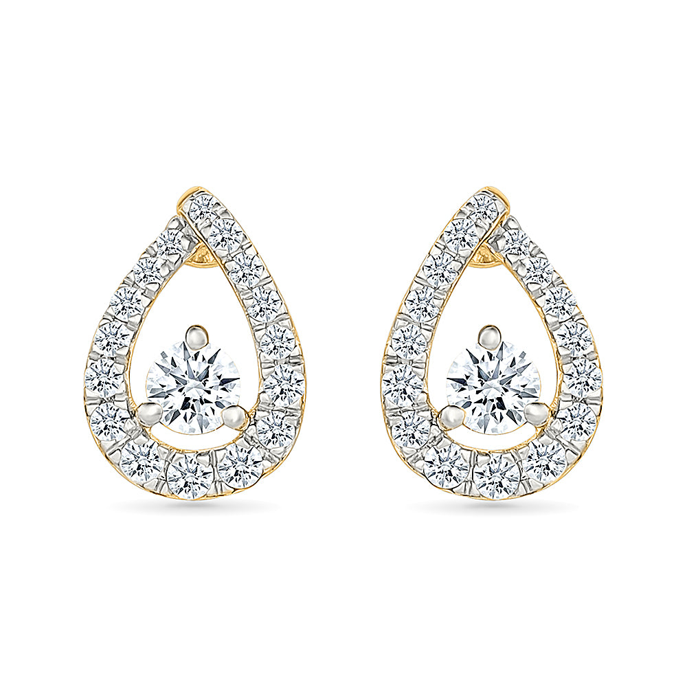 Layali Noor Gold & Diamond Earrings