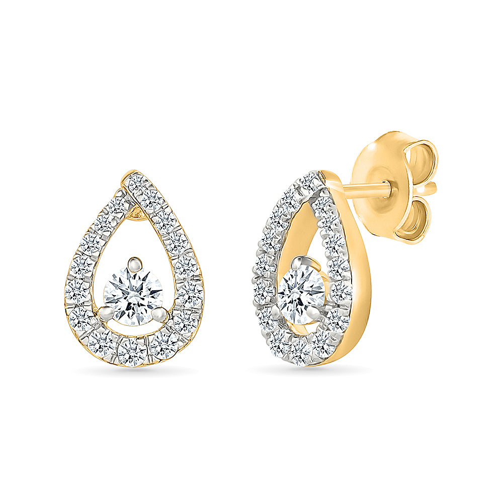 Layali Noor Gold & Diamond Earrings