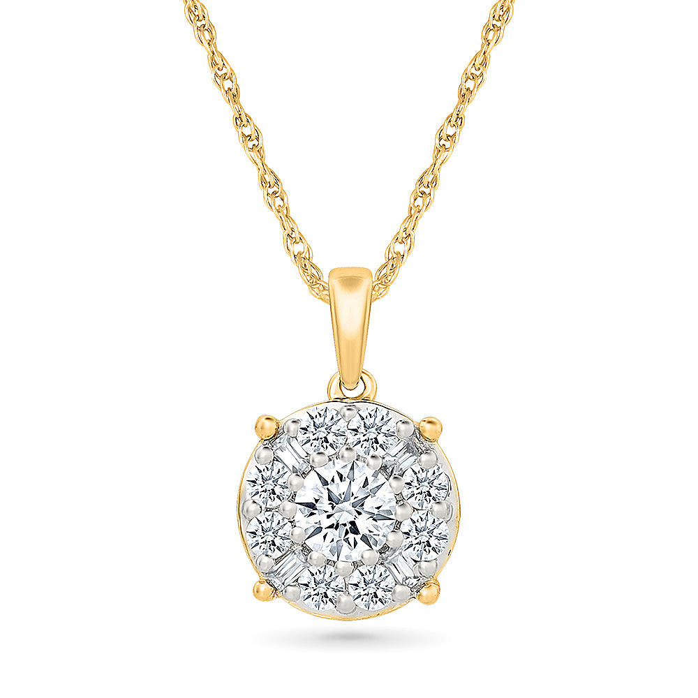 Adele Gold & Diamond Pendant