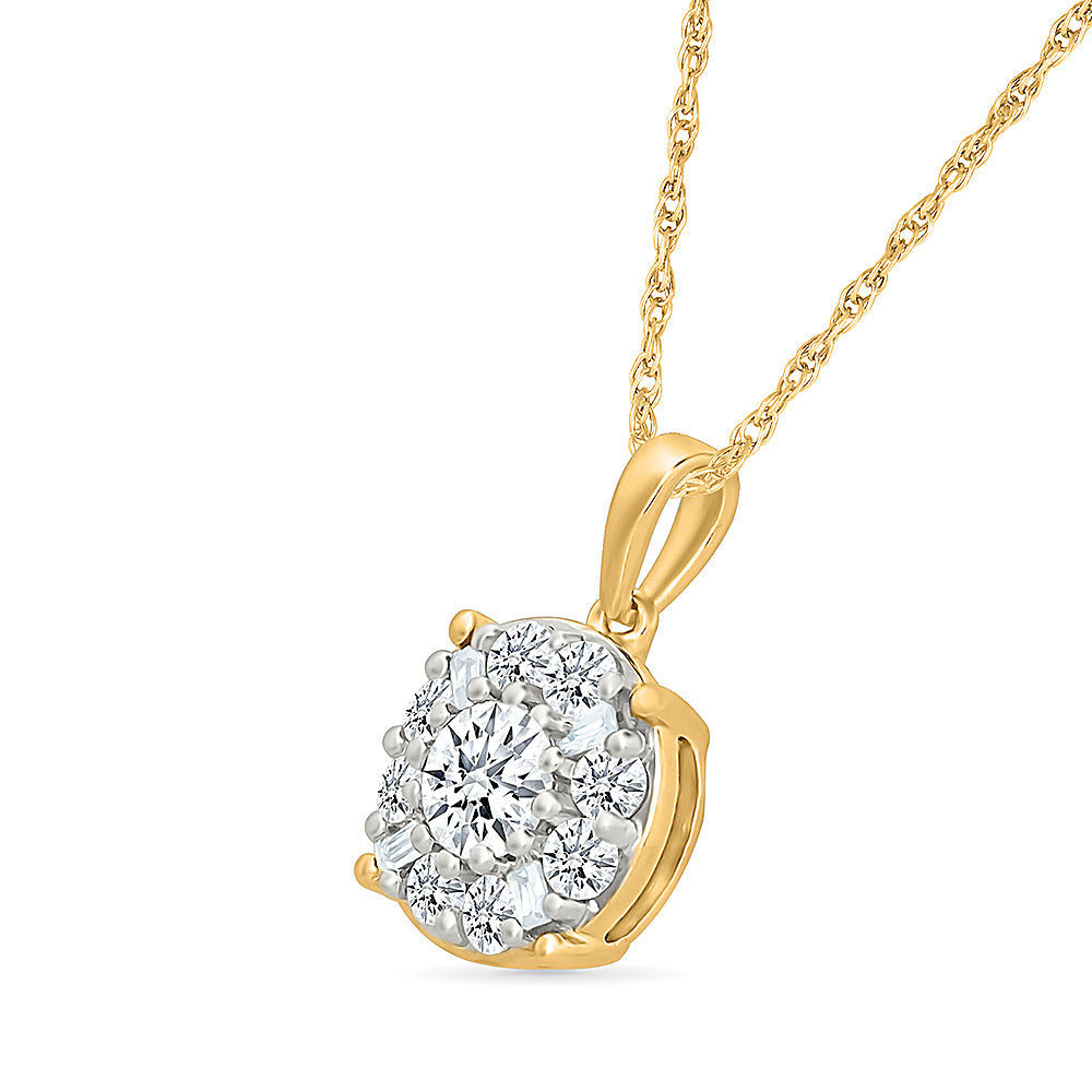 Adele Gold & Diamond Pendant