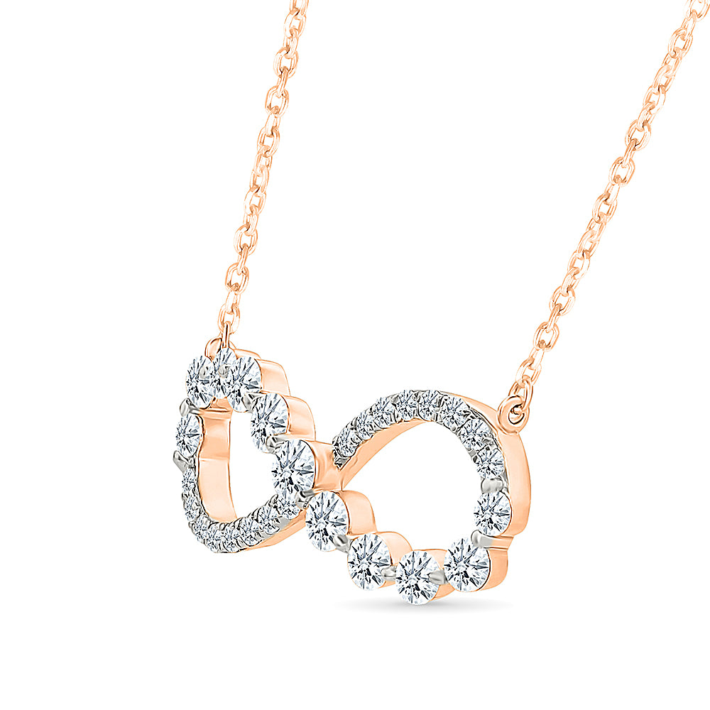 Infinity Diamond Necklace