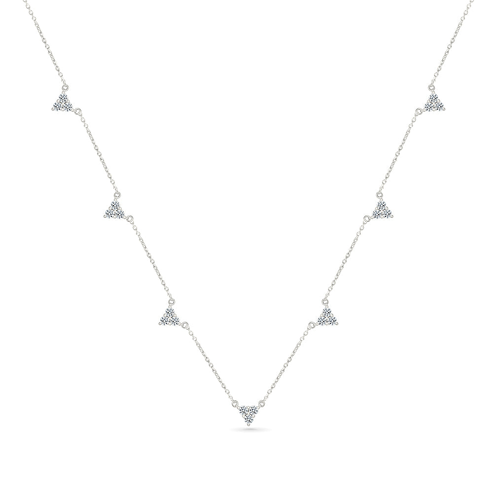 The Circular Diamond  Necklace