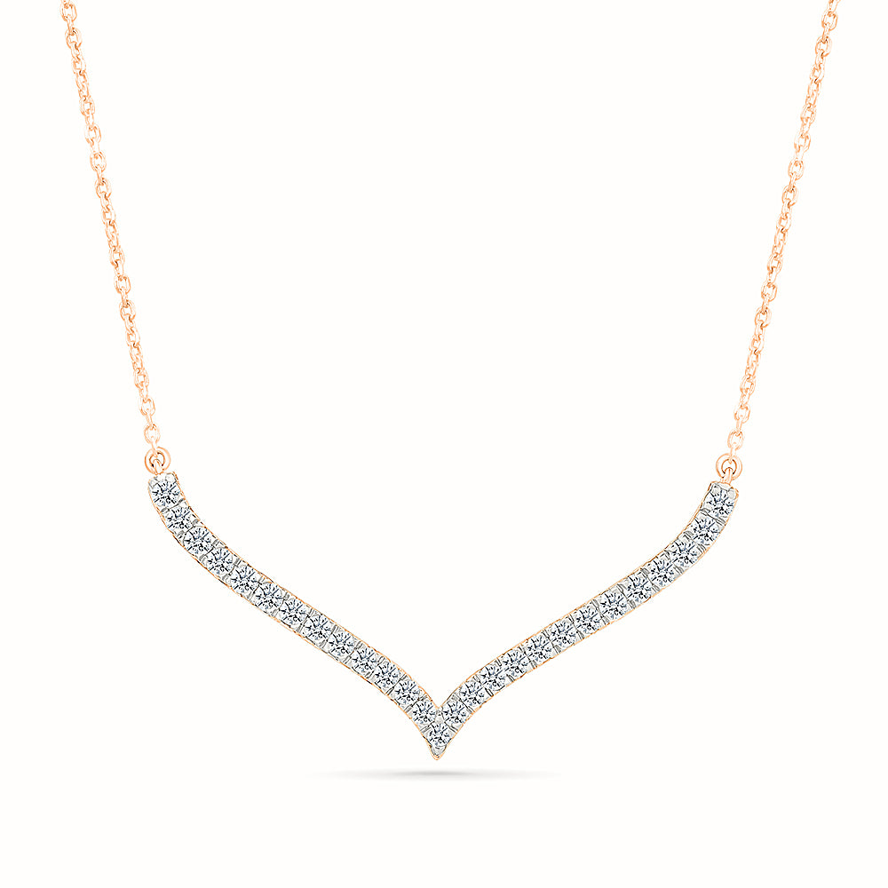 Luxe Impression Diamond Necklace