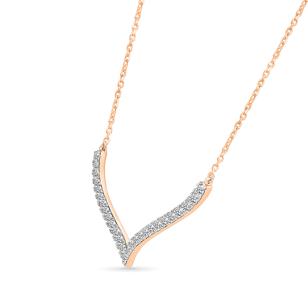 Luxe Impression Diamond Necklace