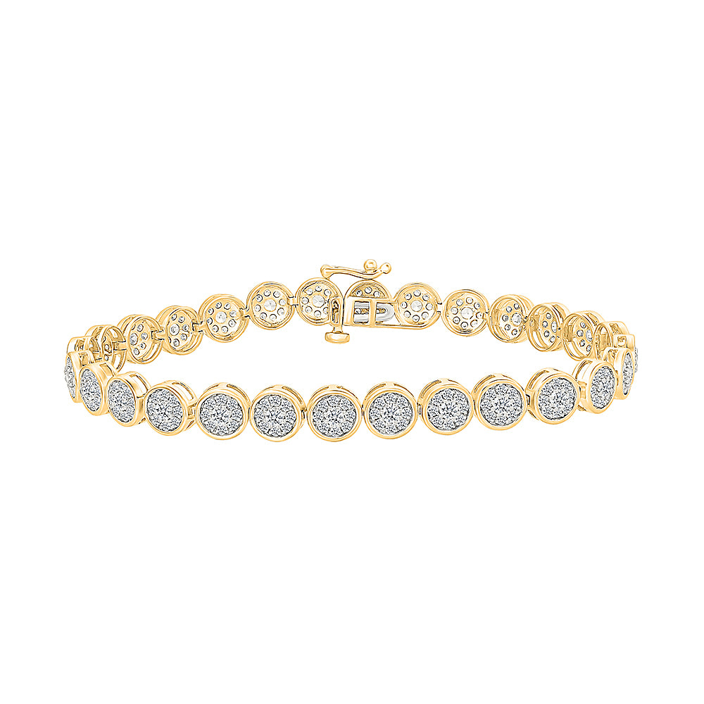 Scarlett Gold & Diamond Bracelet