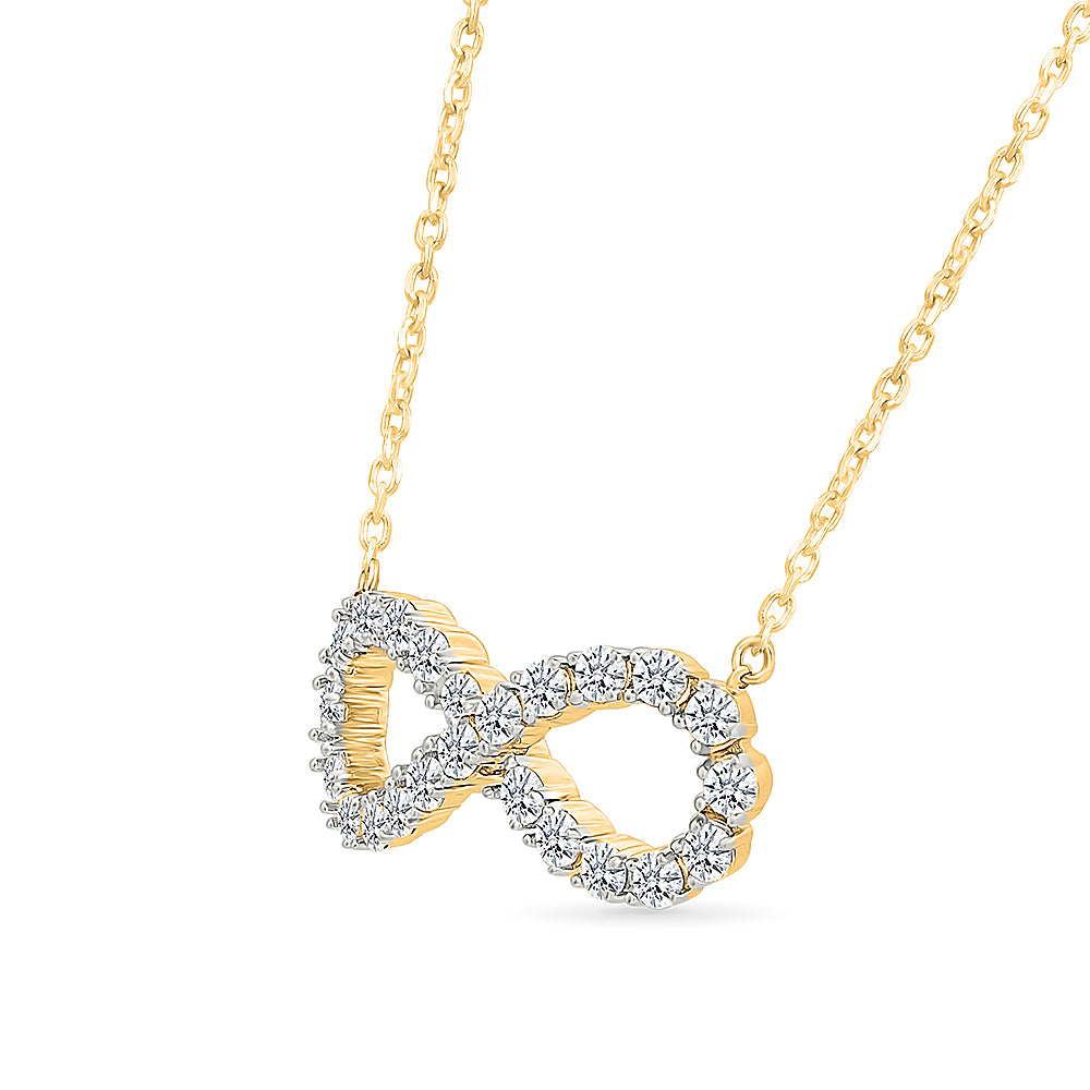 Beloved Florence  Gold & Diamond Necklace